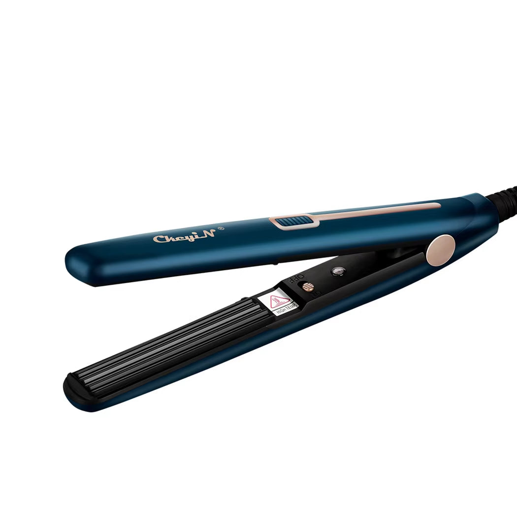 -1 hair iron Mini Hair Flat Iron 2 in 1 Hair Straightener and Curler Portable Straightening Iron Constant Temperature