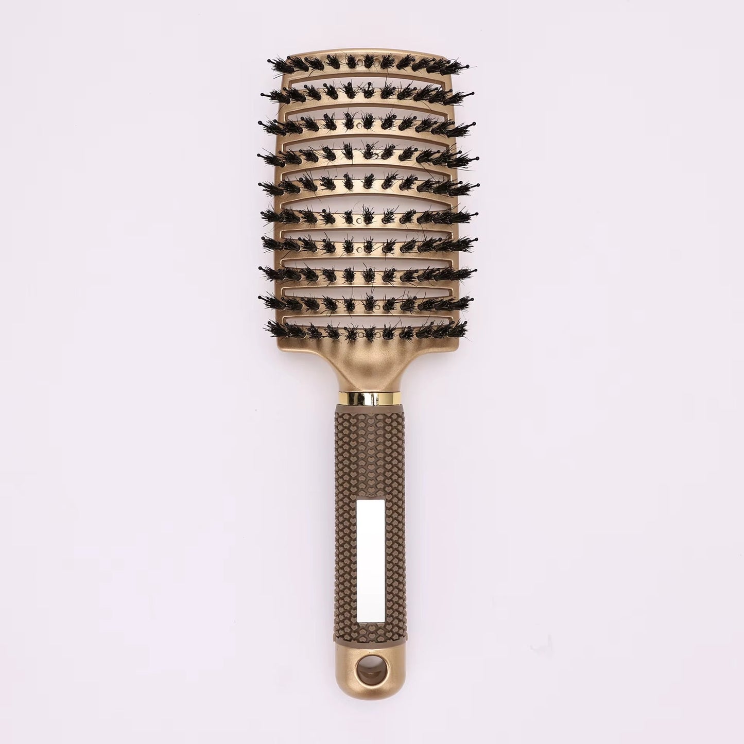 Salon Styling Round Hairbrush Salon Styling Curling Hairbrush Handle round Rolling Straight Twill Hair Comb Brush Hairdresser Drying Curly Tools Accessories