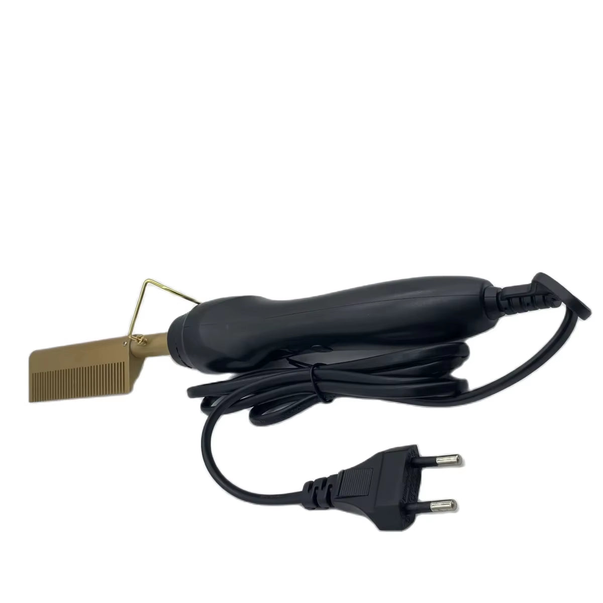 2 In1 Hot Comb Hair Straightener -1 Hot Comb Hair Straightener Electric Heating Comb Wet Dry Hair Iron Straightening Brush Hair Styling Tool