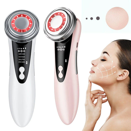 -1 rf ems facial massager 4 in 1 RF EMS Facial Massager Skin Care Tools Face Lift Multifunction Firm Device Skin Rejuvenation Wrinkle Removal