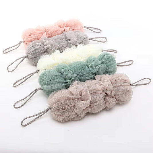 Body Scrubber Mesh Bath Exfoliating Brush Shower Brush Belt Back Scrub Exfoliator Skin Cleaner Dead Skin Remover Bathing Tools