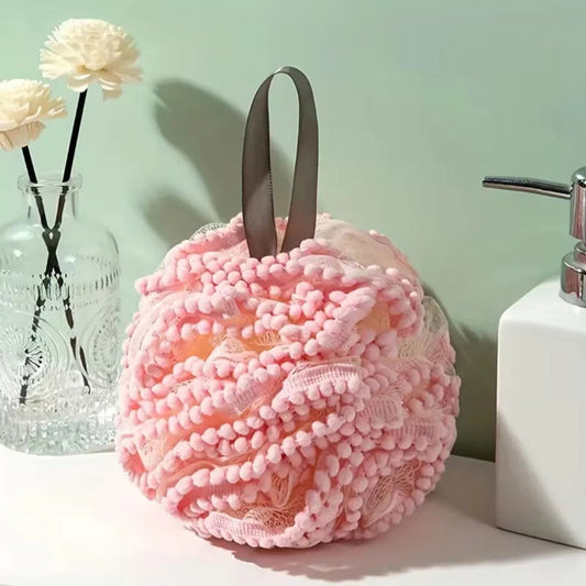 Bathing Flower Foaming Soft Shower Mesh Sponge Sponge Bubble Wisp for Body Soft Shower Flower Mesh Ball Skin Cleaner Cleaning Tools Bathroom Accessories