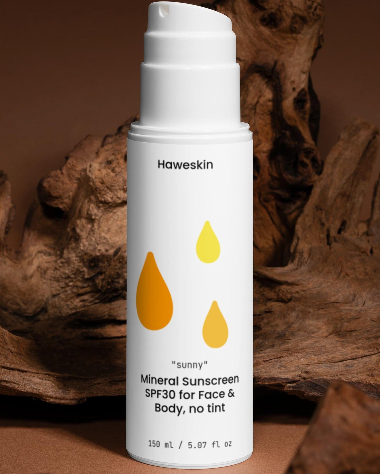 Mineral Sunscreen SPF30 for Face & Body, no tint