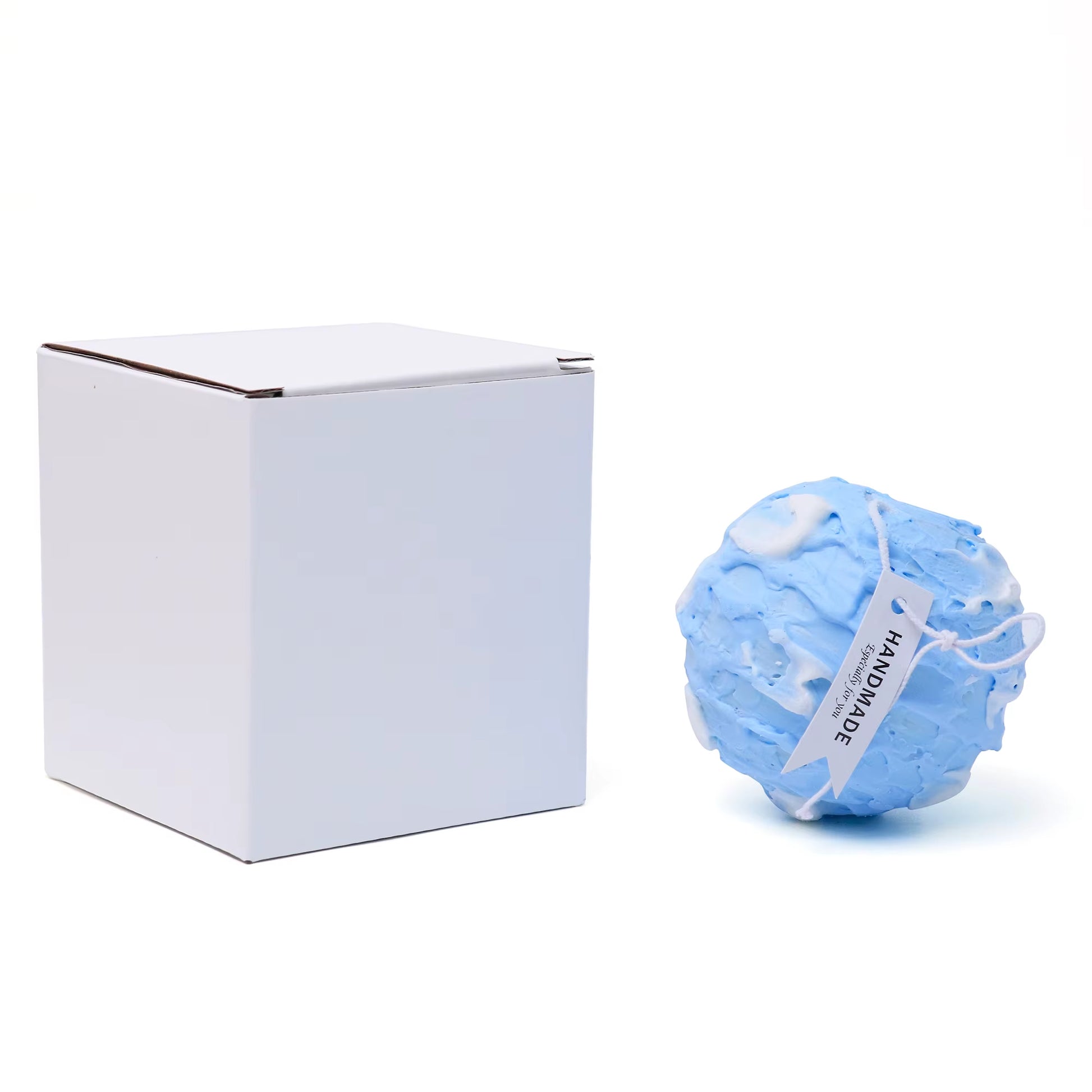 Custom Home Decor Handmade Creative Ball Shape Rotating Spiral Candle Aromatherapy Soy Wax Scented Candles